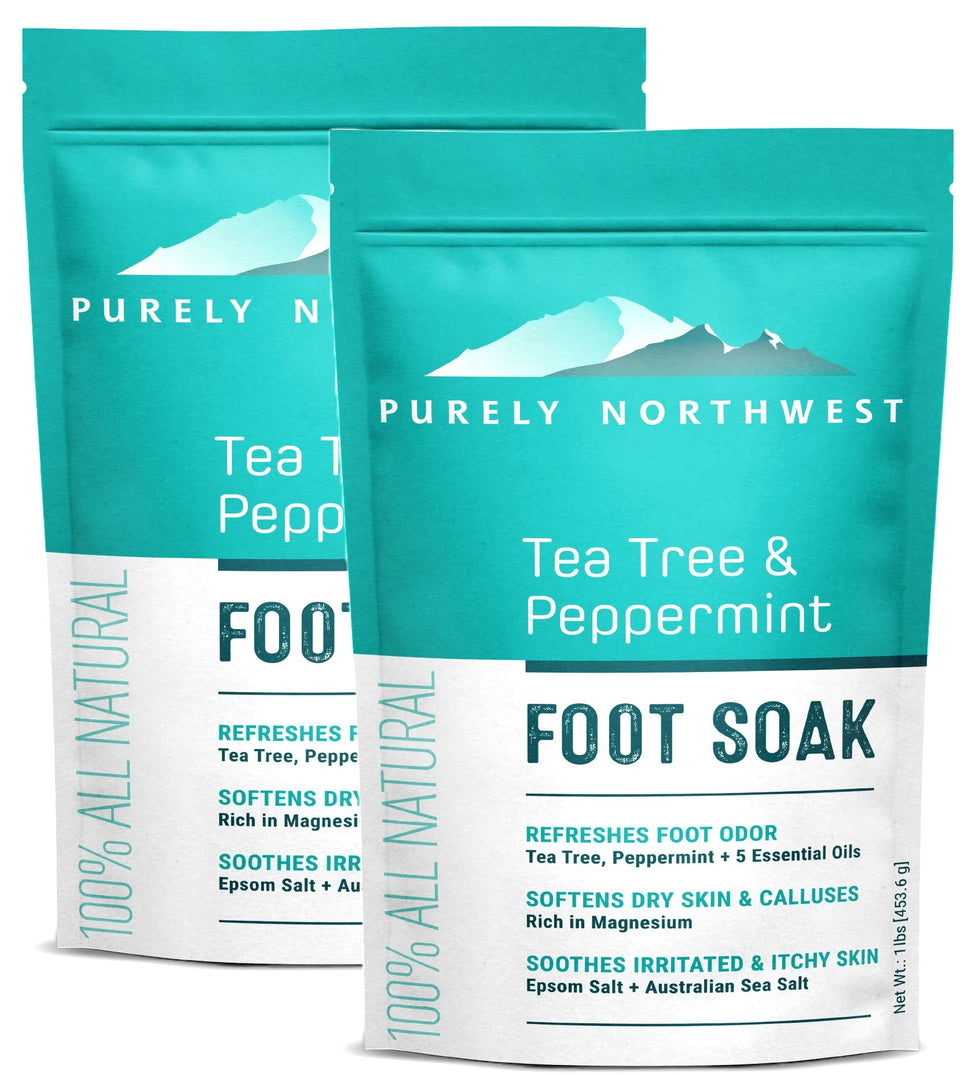 Purely Northwest front pouch showing product packaging and benefits