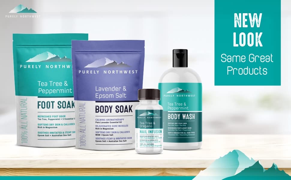 Purely Northwest styled bathroom scene conveying relaxing spa benefits