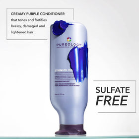 Pureology conditioner texture pouring closeup illustrating rich moisturizing benefit