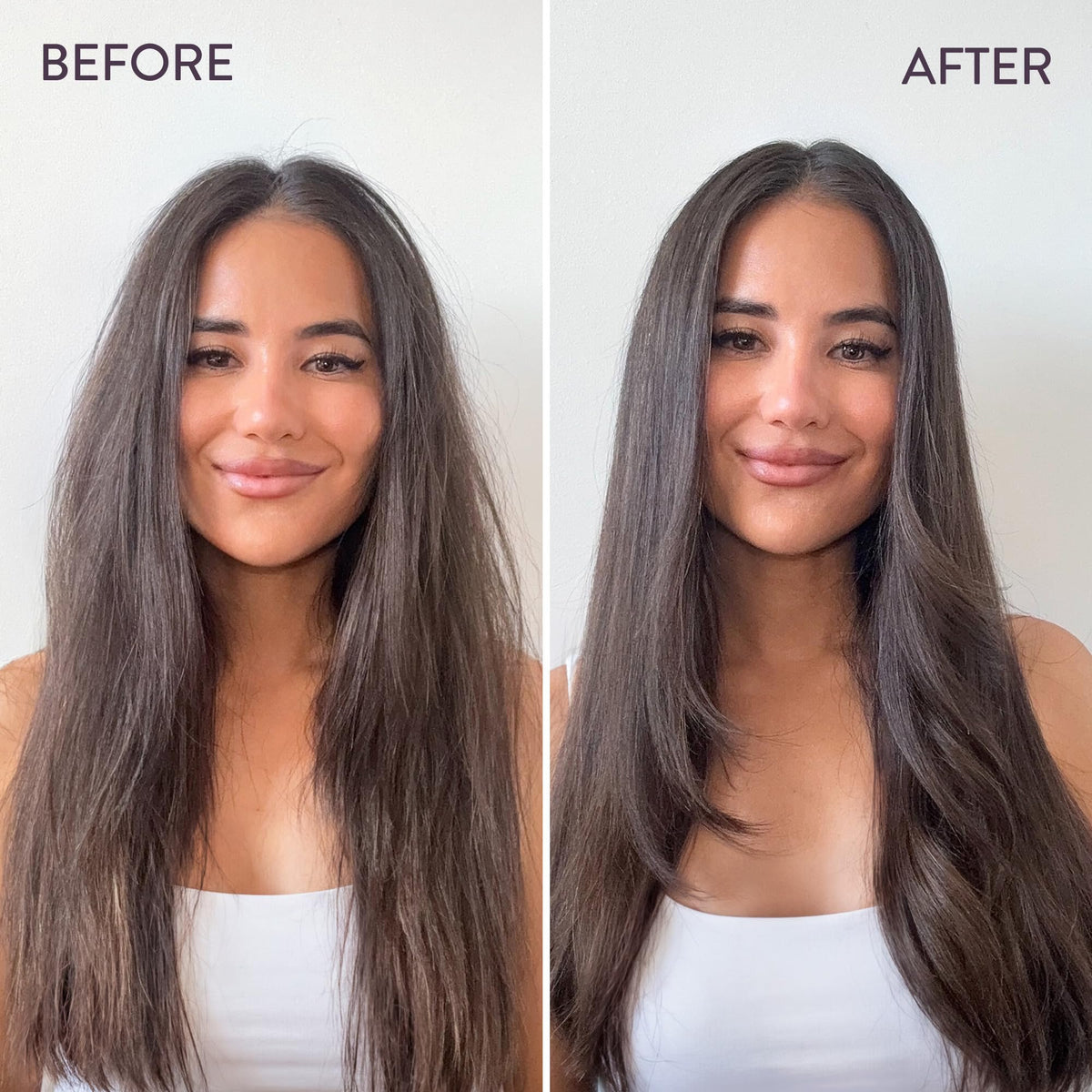 Pureology close-up oil texture illustrating lightweight shine