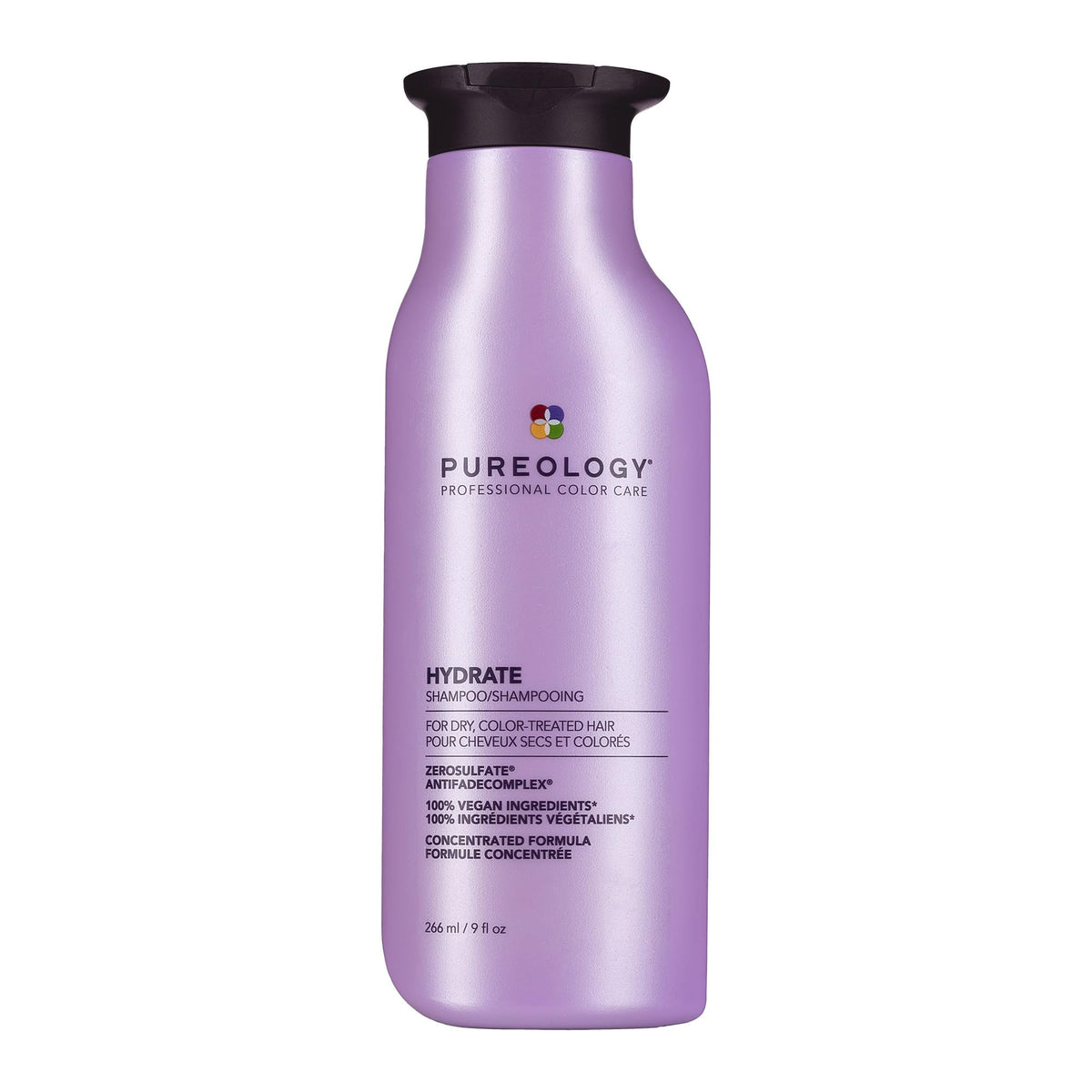Pureology front packaging showing product and brand for color protection