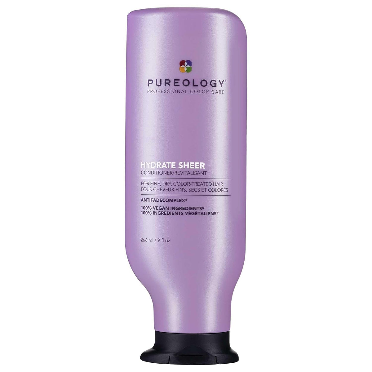 Pureology front packaging showing conditioner and brand for clear product identification and trust