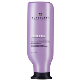 Pureology front packaging showing conditioner and brand for clear product identification and trust