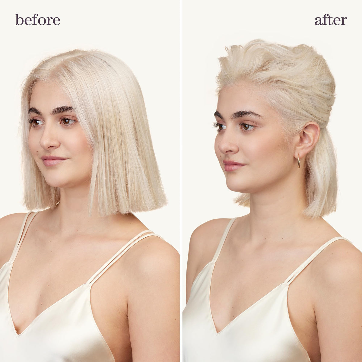 Label closeup highlighting Pureology Antifade Complex and color protection