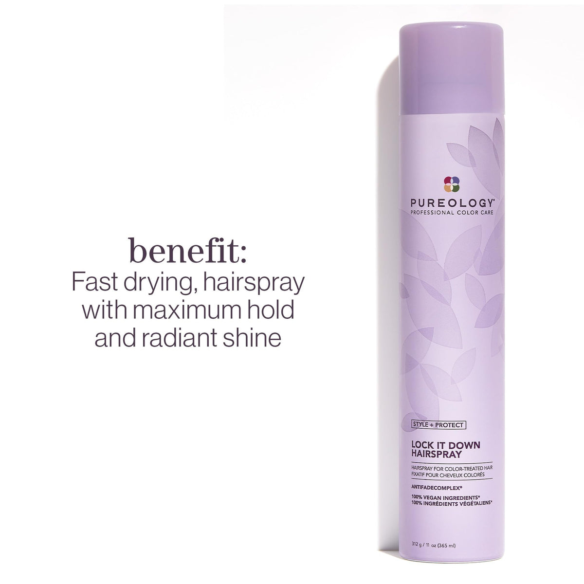 Pureology nozzle detail highlighting even spray and precise control
