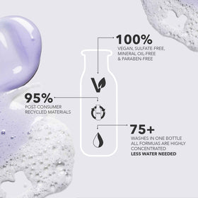 Pureology bottle on shower shelf showing salon-quality routine and convenience