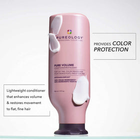 Pureology back label with ingredients and usage benefits
