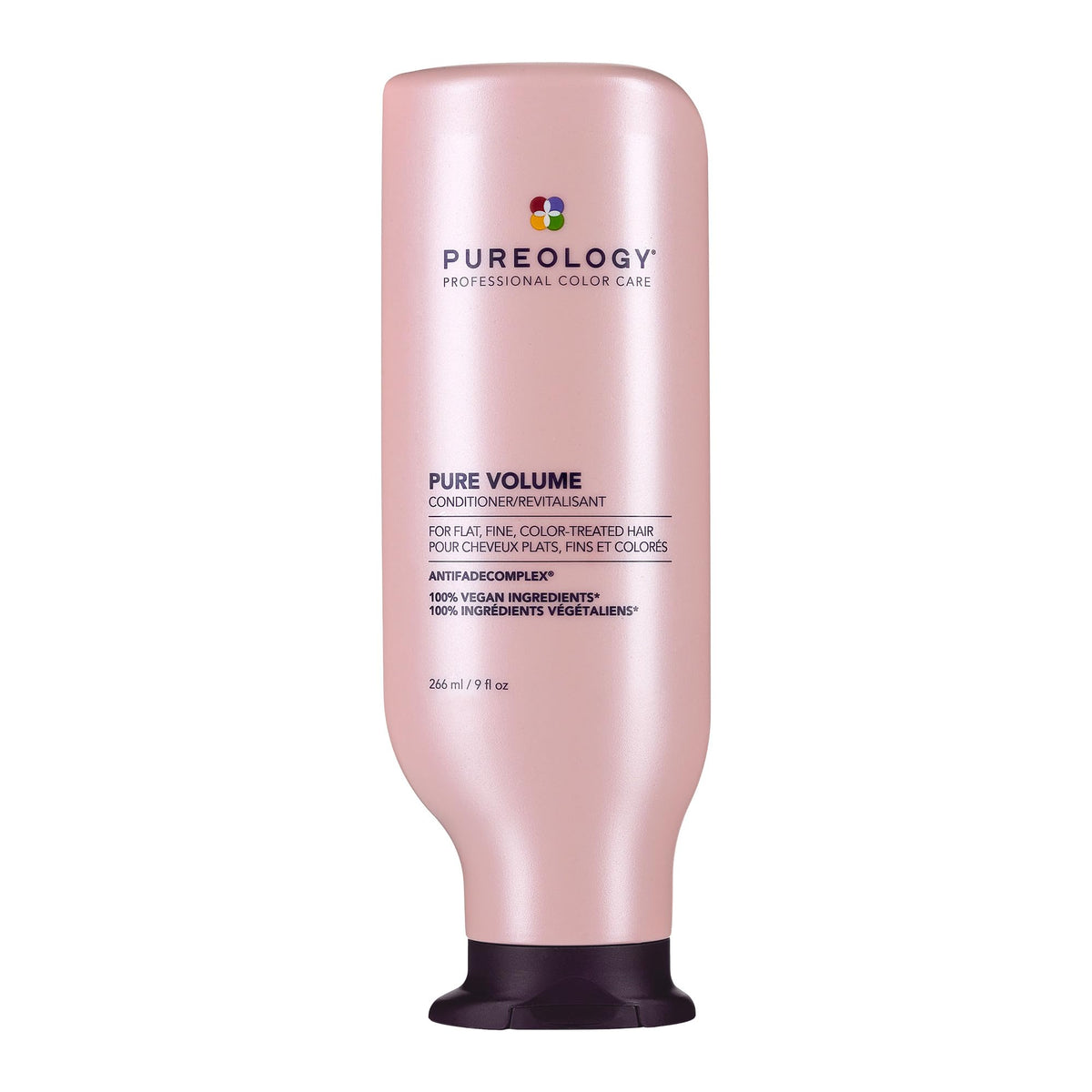 Pureology front packaging showing product and clean design for easy identification