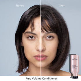 Pureology conditioner texture closeup showing lightweight formula