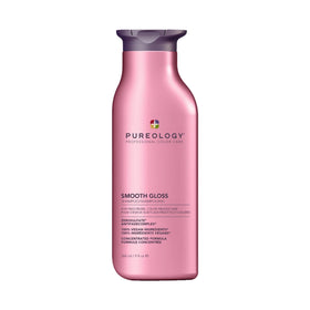 Pureology front bottle showing branding and elegant packaging, highlighting premium quality