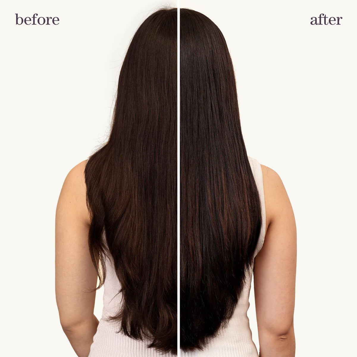 Pureology soft finish styled hair in lifestyle shot showing natural movement
