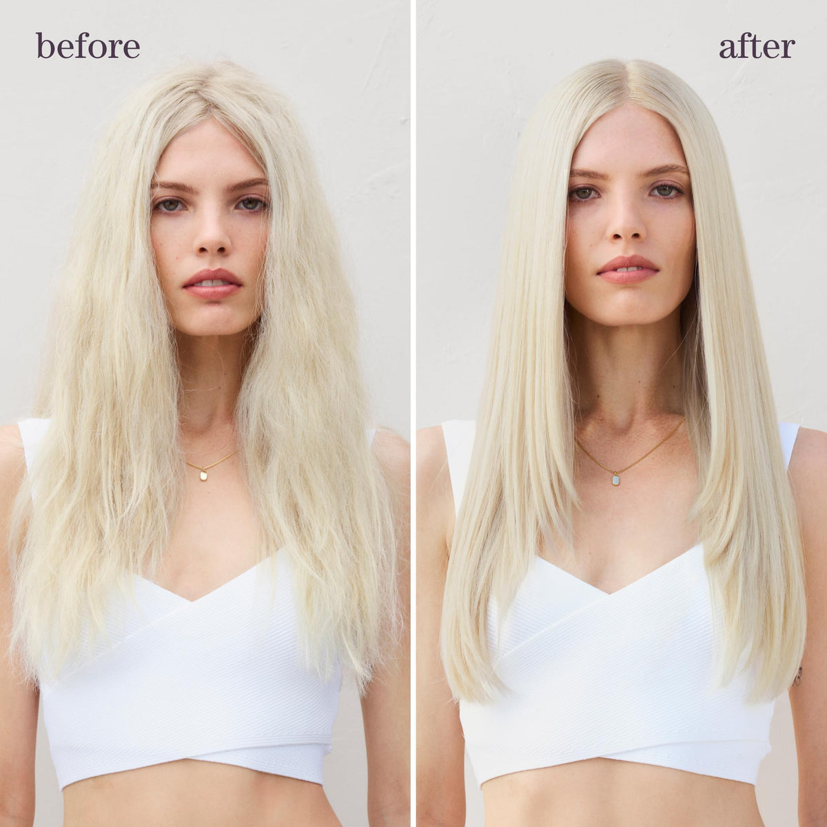 Pureology shampoo texture on palm highlighting creamy consistency and nourishment