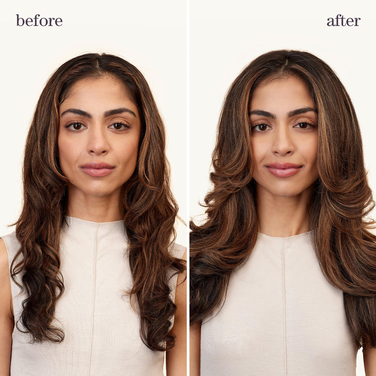 Vegetable-protein aerated foam texture from Pureology showing lightweight volumizing benefit