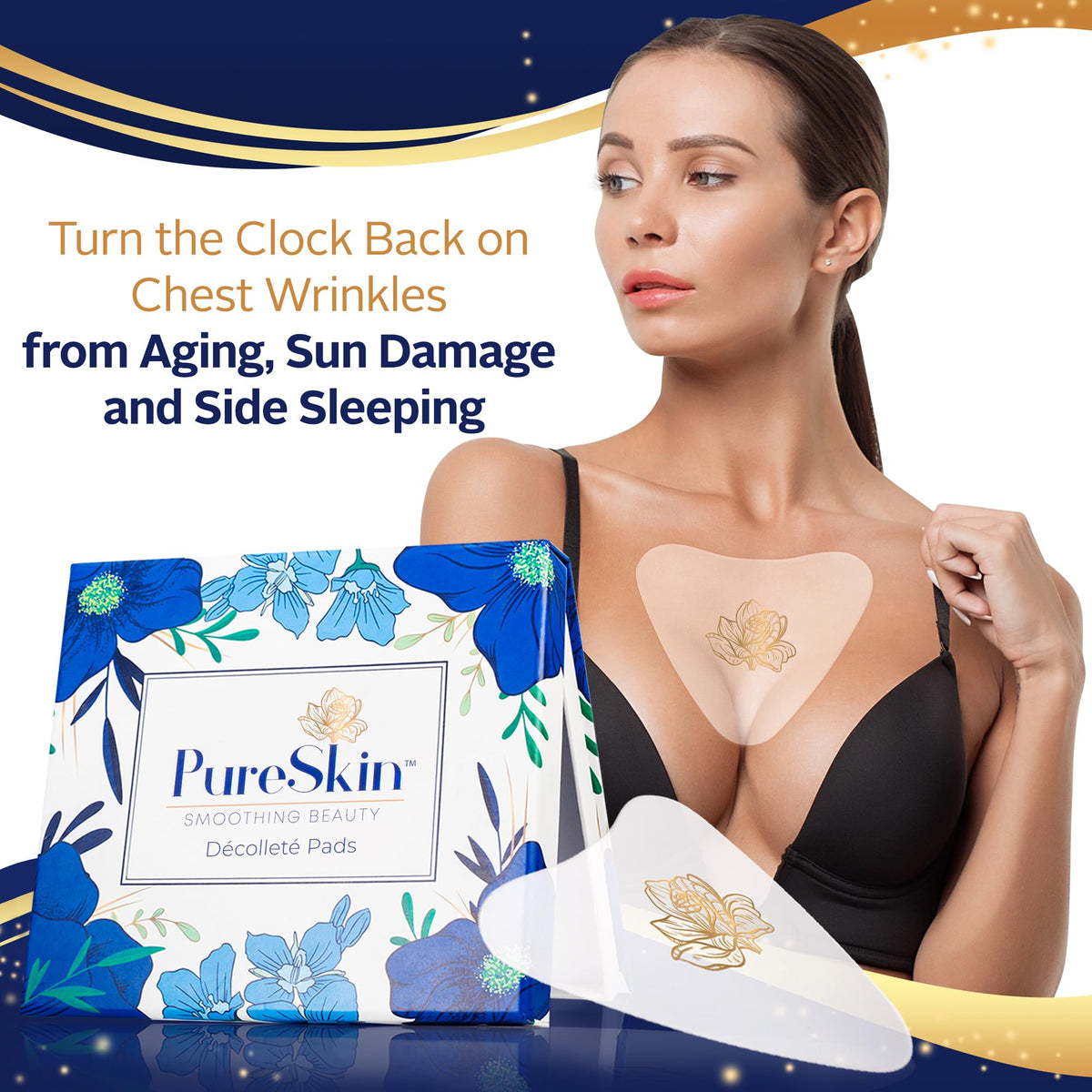 PureSkin product label and ingredients panel showing material details