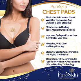 PureSkin washable pads rinsing under water to show easy reuse