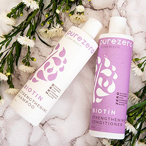Purezero shampoo lather in shower illustrating gentle cleansing without sulfates
