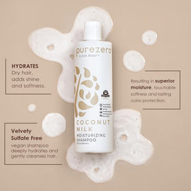 Purezero conditioner pump close-up highlighting easy dispensing