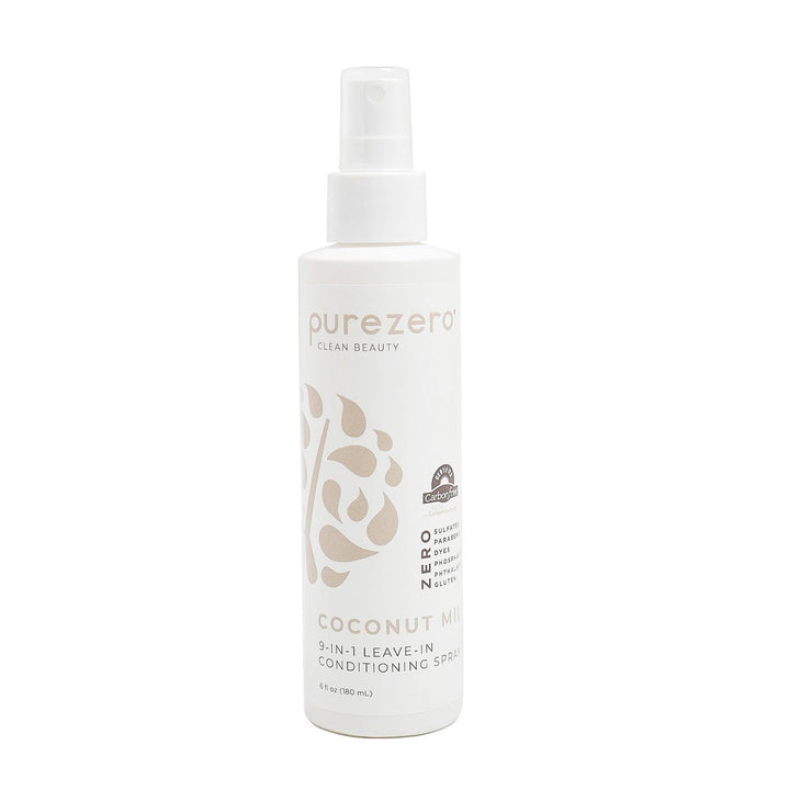 Purezero front packaging 6 oz bottle showing label and coconut imagery for easy identification and convenience