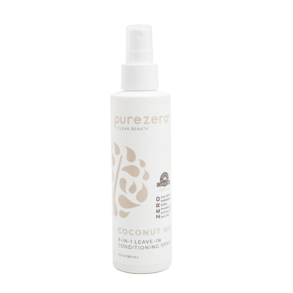 Purezero front packaging 6 oz bottle showing label and coconut imagery for easy identification and convenience