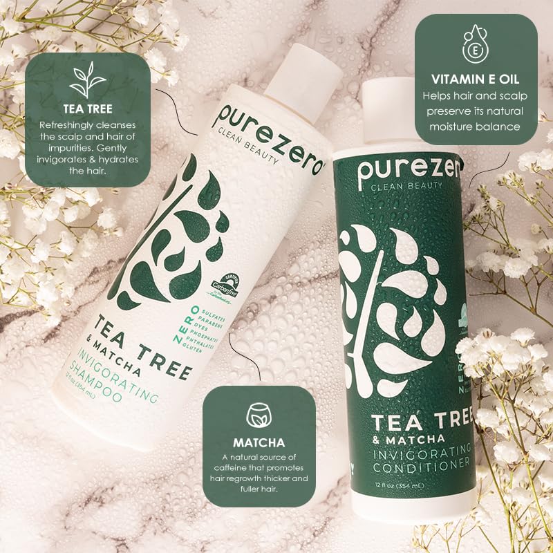 Purezero shampoo lather texture demonstrating gentle cleansing