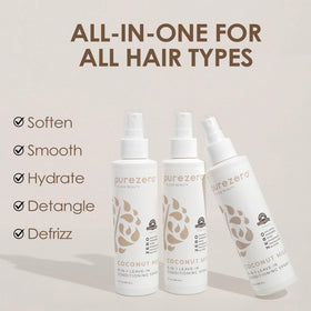 Purezero texture spray droplet on skin to show lightweight, non-greasy formula and fast absorption