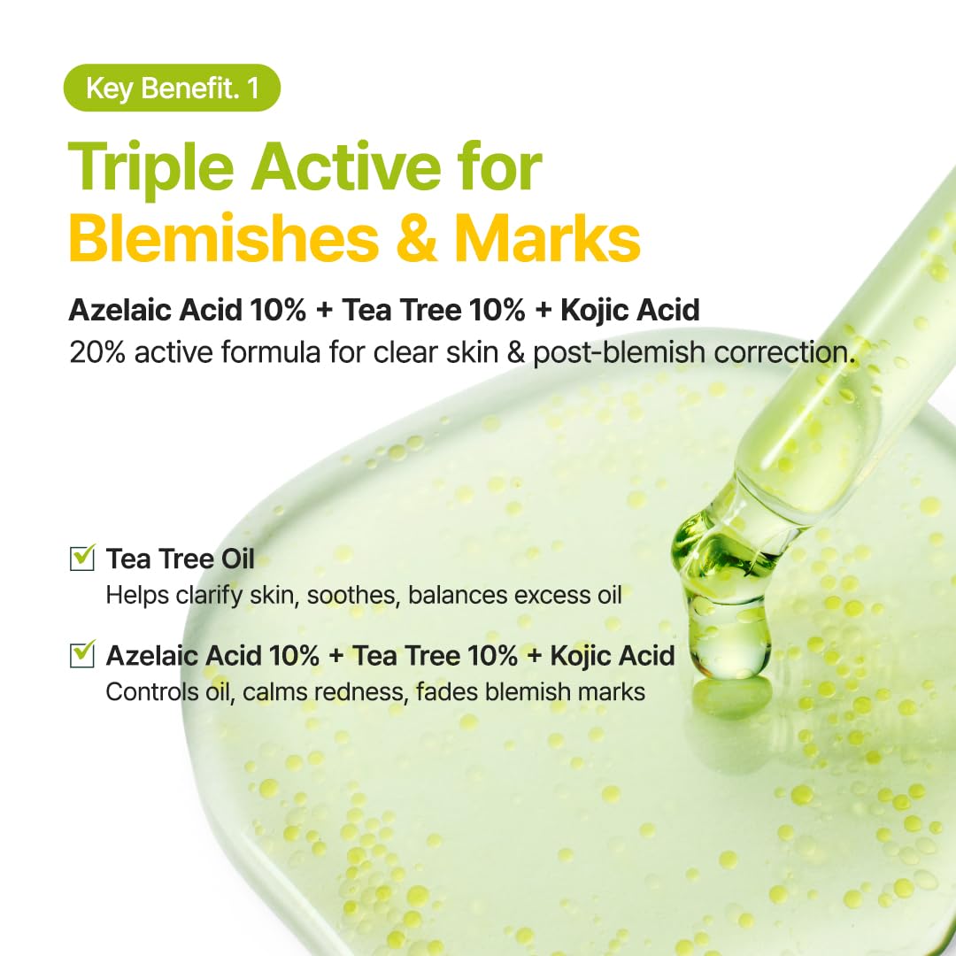 PURITO ingredient label detail emphasizing active azelaic and kojic acids