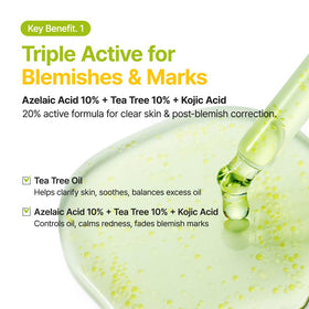 PURITO ingredient label detail emphasizing active azelaic and kojic acids