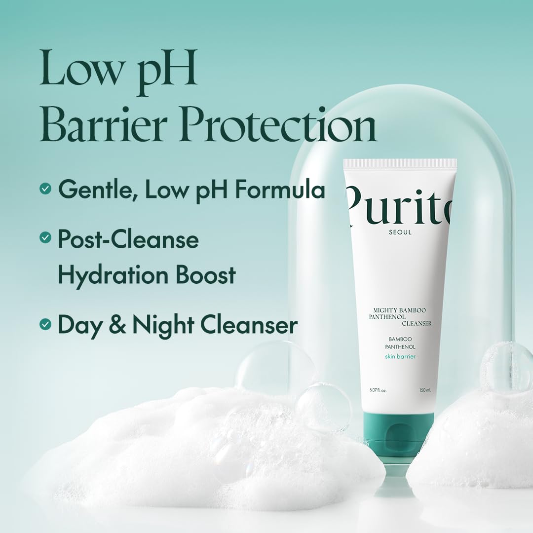 PURITO gel texture closeup demonstrating smooth, hydrating consistency