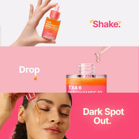 PURITO conceptual before and after depiction of brighter skin benefit