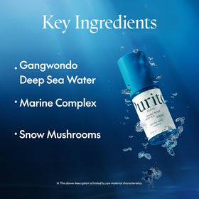 PURITO pump dispensing serum for controlled, hygienic application