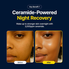 PURITO applying cream to cheek to demonstrate soothing hydration and barrier support