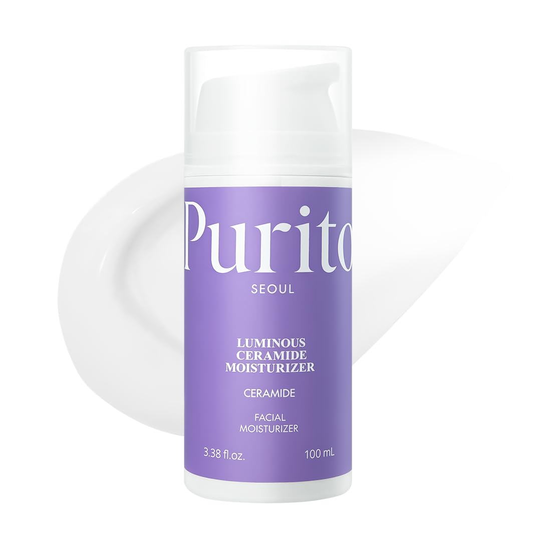 PURITO front tube packaging showing product name and size, clear benefit of barrier repair