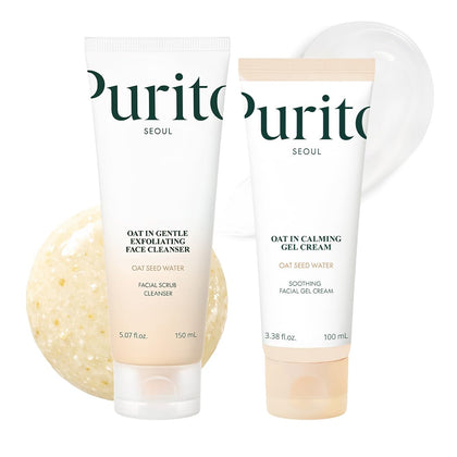 PURITO front view of duo showing packaging and product benefits