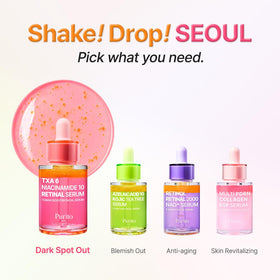 PURITO packaging with bottle showing clean Korean skincare benefit