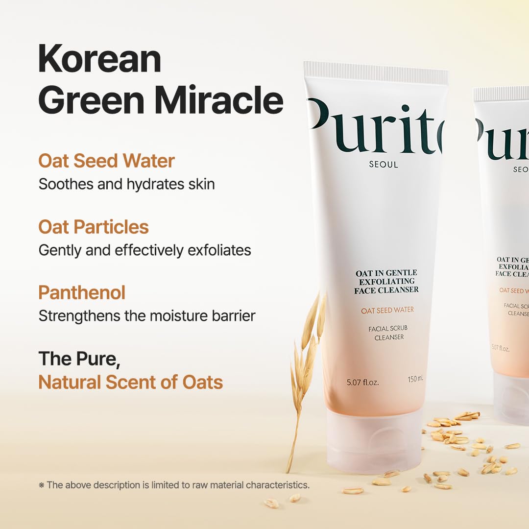PURITO product in hand demonstrating usable amount and soft consistency
