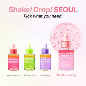 PURITO serum layered with moisturizer setup showing enhanced hydration benefit