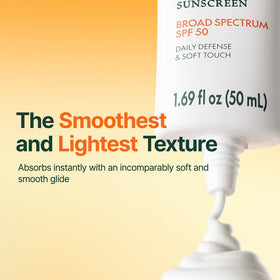 PURITO next to a coin scale showing 50mL compact portability