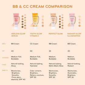 pūrlisse BB cream on bathroom counter in lifestyle scene for daily routine