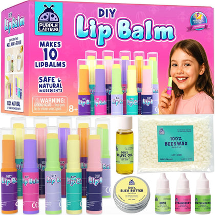 PURPLE LADYBUG front packaging showing kit components and benefits
