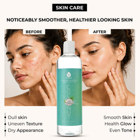 Pursonic oil rubbed into skin on hand demonstrating fast absorption benefit