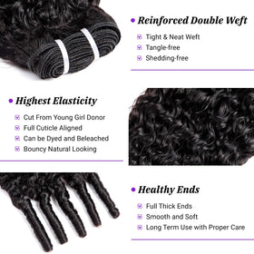 PXCPXC close-up of spiral curl texture displaying soft silkiness and curl definition benefit