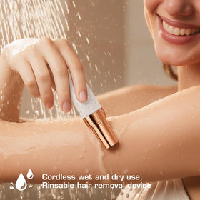 pxiluyna LED light illuminating fine hairs for more thorough removal