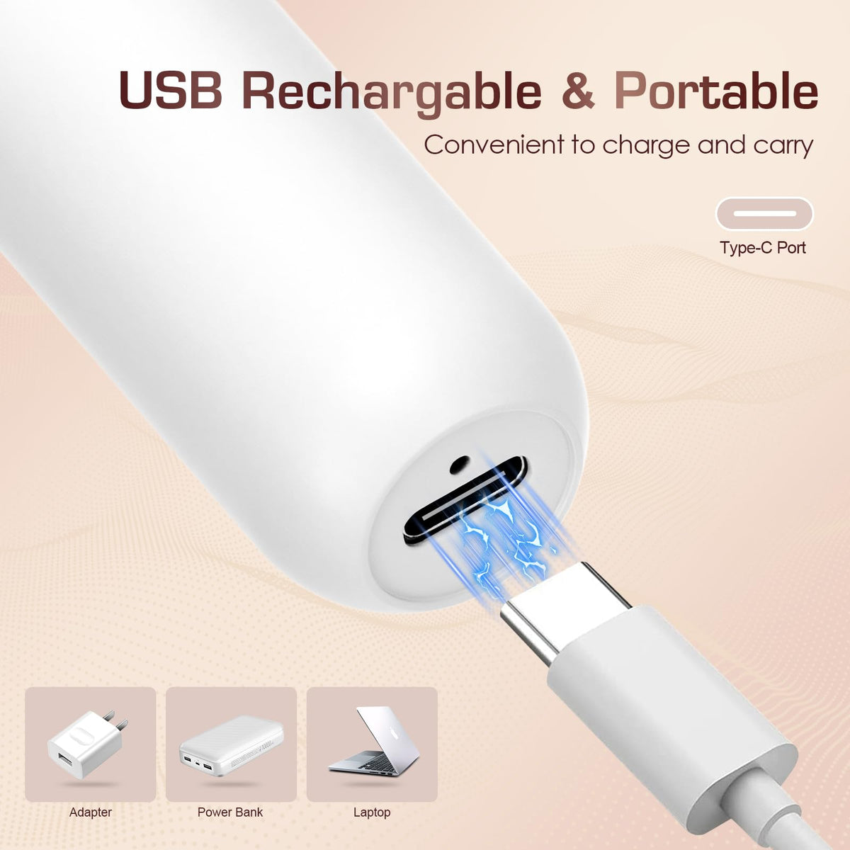 pxiluyna under running water to show waterproof design for easy cleaning