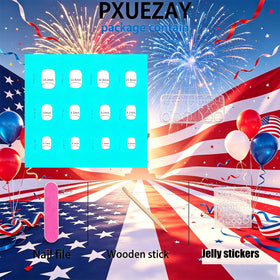 PXUEZAY packaging back with instructions visible for quick application guidance