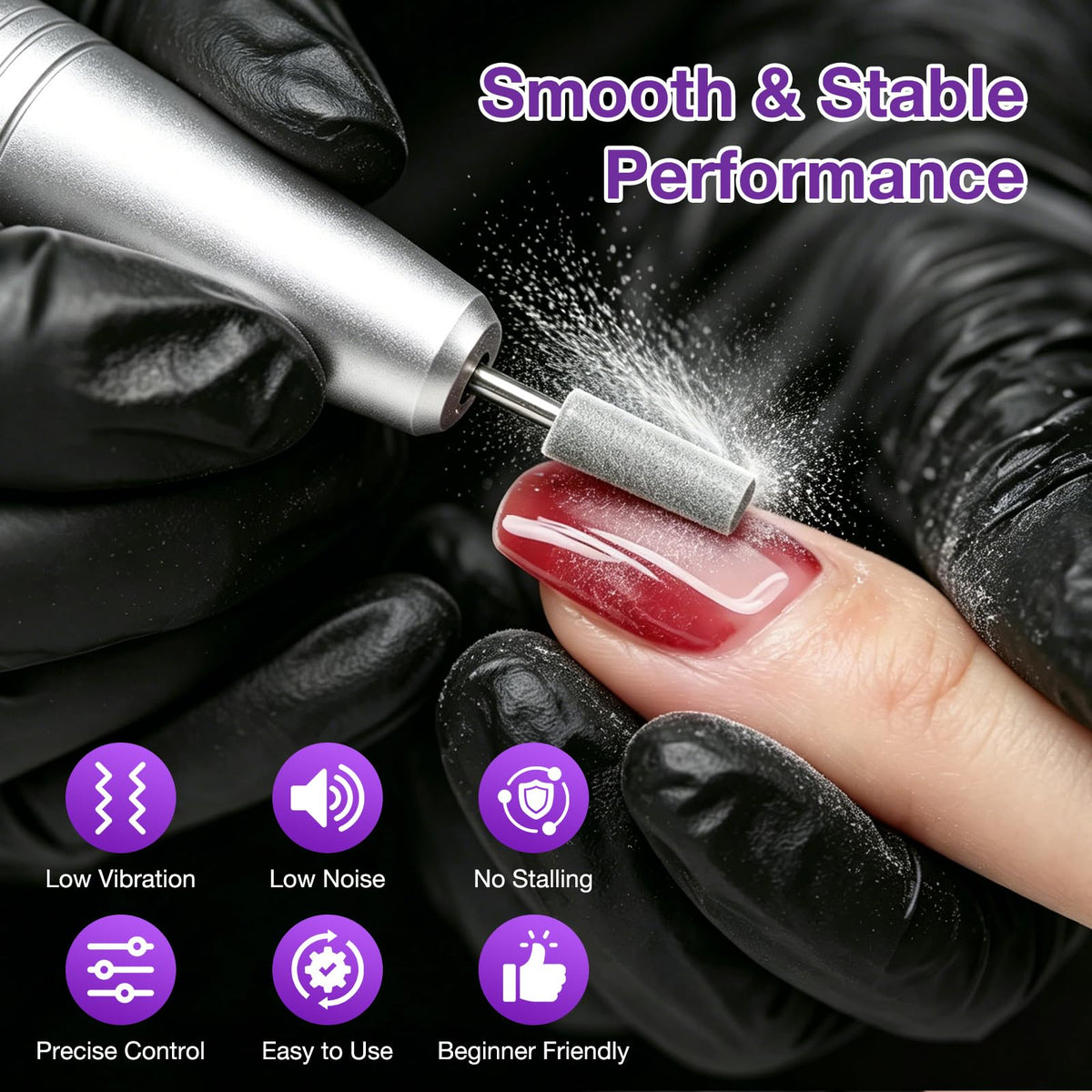PYRYSA close-up of pen-shaped handpiece highlighting ergonomic grip for precise control
