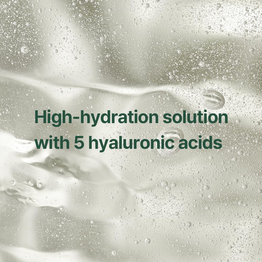 Pyunkang Yul application on cheek illustrating redness reduction and calming effect