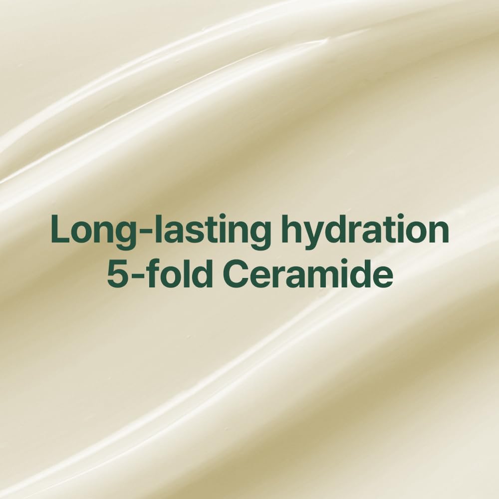 Pyunkang Yul cream applied on hand demonstrating soothing, non-greasy feel