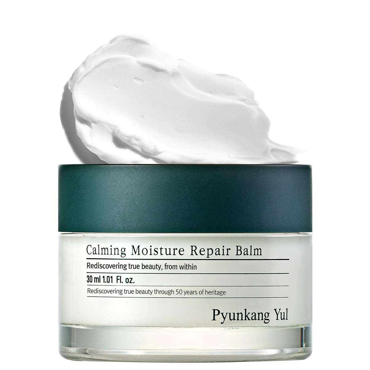 Pyunkang Yul front packaging showing calming balm and clear label benefits