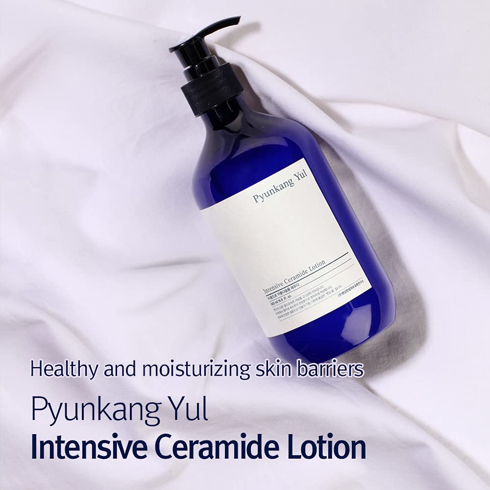 Pyunkang Yul shea and macadamia ingredients laid out to show nourishing oils