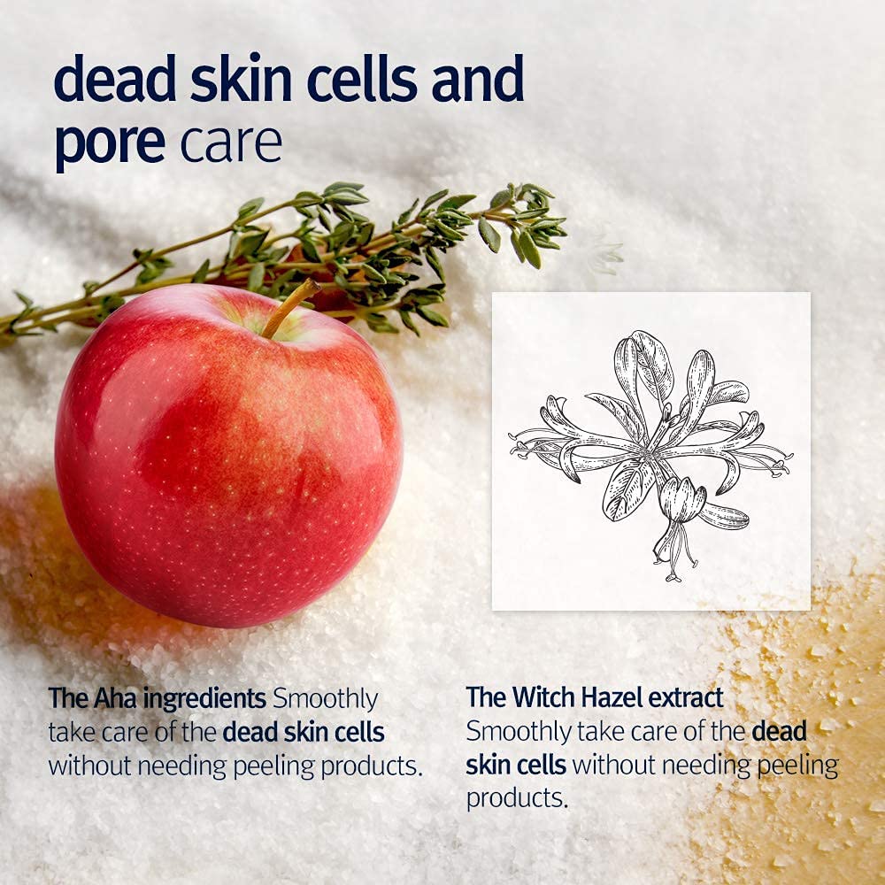 Pyunkang Yul ingredient label close-up showing AHA and EWG safety detail